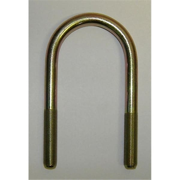 Ap Products U-Bolt 0.5 In. - 20 x 5.10 In. For 2.38 In. Tube Yellow Zinc A1W-14122073 - main